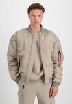 Bomberjacke ALPHA INDUSTRIES "MA-1 CS", Herren, Gr. S, beige (vintage sand),