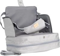 Tischsitz ROBA "Boostersitz, Little Stars", Baby, grau (little stars), Polyester,