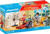 Konstruktions-Spielset PLAYMOBIL "Orthop&auml;die (71617), Action Heroes", bunt,