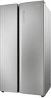 HAIER Side-by-Side "HSW79F18ANMM", Energieeffizienz: A, silber (edelstahl),...