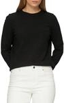 Strickpullover S.OLIVER, Damen, Gr. 34, schwarz, Obermaterial: 72% Viskose, 28%