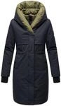 Kurzmantel NAVAHOO "Kurzmantel Snowelf", Damen, Gr. XS, blau (navy), Obermaterial: