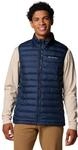 Steppweste COLUMBIA "Powder Lite II Vest", Herren, Gr. S, blau (navy), Steppware,