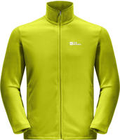 Fleecejacke JACK WOLFSKIN "TAUNUS FZ M", Herren, Gr. S, gelb (firefly), Fleece,