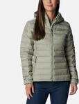 Daunenjacke COLUMBIA "Lake 22 II Down Hooded Jacket", Damen, Gr. XL, beige (safari),