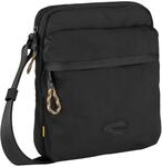 Umh&auml;ngetasche CAMEL ACTIVE "Terra", Herren, Gr. B/H/T: 18cm x 22cm x 6cm, schwarz,