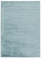 Hochflor-Teppich AYYILDIZ TEPPICHE "FLUFFY 3500, auch als L&auml;ufer und in Rund", blau,