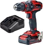 Akku-Schlagbohrschrauber EINHELL "TE-CD 18/44 Li-i", rot (rot, schwarz), B:76mm