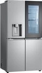 LG Multi Door "GMG961", Energieeffizienz: E, silber (metal sorbet), B:91,4cm