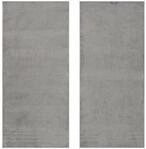 Badetuch EGERIA "Prestige", grau, B:75cm L:160cm, Walkfrottee, Obermaterial: 100%
