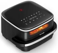 TEFAL Hei&szlig;luftfritteuse "FW4018 Easy Fry XL Surface mit Pizzabackfunktion", schwarz,