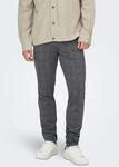 Chinos ONLY & SONS "ONSMARK SLIM CHECK PANTS 9887 NOOS", Herren, Gr. 28, L&auml;nge...