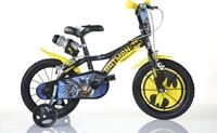 Kinderfahrrad DINO BIKES "16" Batman Kinderfahrrad Jugenfahrrad Freilauf 4&ndash;7 Jahre