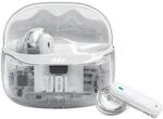 JBL wireless In-Ear-Kopfh&ouml;rer "TUNE BEAM 2", wei&szlig; (wei&szlig;, transparent), B:3,2cm