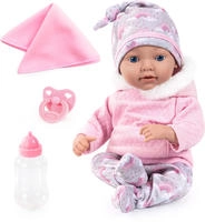 Bayer "Reborn Baby, 38 cm Regenbogenmuster"
