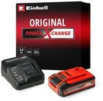 EINHELL Akku Starter-Set "PXC-Starter-Kit 4Ah PLUS", rot (schwarz, rot), 18 V,