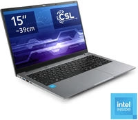 CSL Notebook "R'Evolve C15 v4 Windows 11", silber, 16 GB RAM 500 GB SSD, N-Reihe,