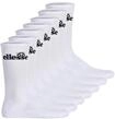 Kurzsocken ELLESSE "Socken TREGO SPORT SOCK 7er Pack", Damen, Gr. 36-38, wei&szlig;,