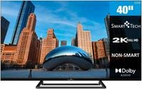 DLED-Fernseher SMART TECH "40FN01V3", Energieeffizienz: E, schwarz, Fernseher, 40
