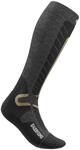 Sportsocken BAUERFEIND "SKI ALPINE COMPRESSION SOCKS", Herren, Gr. 38-41, grau (grau,