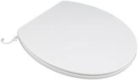 WC-Sitz ADOB, wei&szlig;, B:37cm H:4cm L:43,5cm, Duroplast, WC-Sitze, WC-Sitz, beheizt, 4