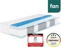 Taschenfederkernmatratze FAN "Sleep Spring Pro, Boxspringmatratze m.