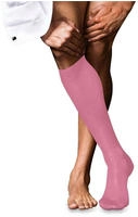 Kniestr&uuml;mpfe FALKE "No. 9 Pure Fil d'&Eacute;cosse", Herren, Gr. 39-40, rot (rose...