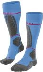 Skistr&uuml;mpfe FALKE "SK4 Advanced Compression Light", Damen, Gr. 35-36, blau...