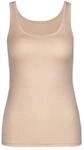 Unterhemd CALIDA "Unterhemd Natural Comfort 1er Pack", Damen, Gr. 48-50, N-Gr, beige