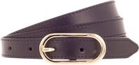 Lederg&uuml;rtel TAMARIS "Claudia Gold", Damen, Gr. 100, schwarz, Rindsleder,...