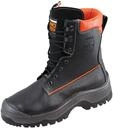 Sicherheitsstiefel NORISK "Logger" Gr. 39, schwarz (schwarz, orange), 39,