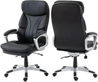 Chefsessel DUO COLLECTION "Theodor XXL", schwarz (schwarz, silber, schwarz),...