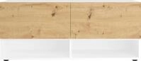 Schuhbank FMD "Belm", wei&szlig; (brilliantwei&szlig;, artisan eiche), B:109cm H:46cm...