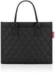 Einkaufsshopper REISENTHEL "daily shopper", schwarz (rhombus schwarz), B:42cm H:35cm
