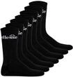 Kurzsocken ELLESSE "Socken TREGO SPORT SOCK 7er Pack", Damen, Gr. 36-38, schwarz,