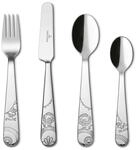 Kinderbesteck VILLEROY & BOCH "Kinderbesteck Roar like a Lion 4er Set silber",