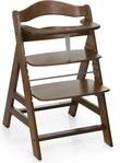 Hochstuhl HAUCK "Alpha+", Kinder, Gr. B/H/T: 56cm x 77cm x 48cm, braun (walnut),