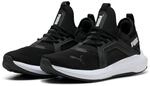 Laufschuh PUMA "SOFTRIDE ENZO 5", Damen, Gr. 44, schwarz-wei&szlig; (puma schwarz, puma