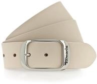 Lederg&uuml;rtel TAMARIS "Carmen Silver", Damen, Gr. 100, beige, Rindsleder,...