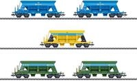 G&uuml;terwagen M&Auml;RKLIN "Selbstentladewagen-Set "HASTAG" - 46336", bunt,