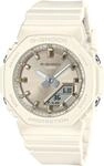 Chronograph CASIO G-SHOCK, wei&szlig; (creme, wei&szlig;), Armbanduhren, Damen, Chronograph,