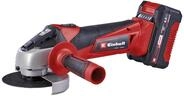 Akku-Winkelschleifer EINHELL "TC-AG 18/115 Li", rot (rot, schwarz), B:23,2cm H:12,6cm