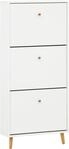 Schuhschrank SCHILDMEYER "Bjarne, Schuhschrank, Made in Germany, B: 60 cm", wei&szlig;