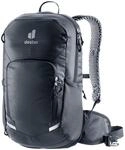 Fahrradrucksack DEUTER "BIKE I 16 L", schwarz, Rucks&auml;cke, B/H/T: 23cm x 46cm x 19cm,