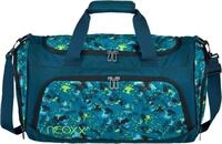 Sporttasche NEOXX "Move", Jungen, Gr. B/H/T: 43cm x 26cm x 24cm, blau (petrol