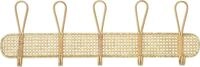 Hakenleiste, gold (goldfarben), B:80cm H:26cm T:7cm, Melamin, HOFMANN LIVING AND