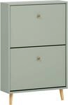 Schuhschrank SCHILDMEYER "Bjarne, Schuhschrank, Made in Germany, B: 60 cm", gr&uuml;n