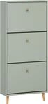 Schuhschrank SCHILDMEYER "Bjarne, Schuhschrank, Made in Germany, B: 60 cm", gr&uuml;n