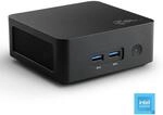 CSL PC "Narrow Box Black N100", schwarz, Microsoft Windows 11 Home (64 Bit), Intel