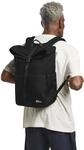 Daypack JACK WOLFSKIN "ISLAND", schwarz, Rucks&auml;cke, onesize, Obermaterial: 100%